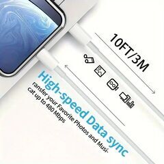 【MFI認証】USB-C Lightningケーブル1mの画像