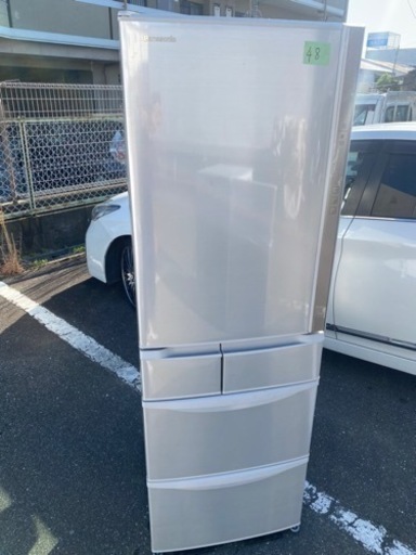 北九州市内配送無料　保証付き NR-E413V-N 冷蔵庫 Vタイプ シャンパン [5ドア /右開きタイプ /406L]