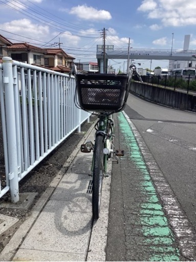 【中古自転車】Bs (グリーン)F:22インチ・R：26インチ