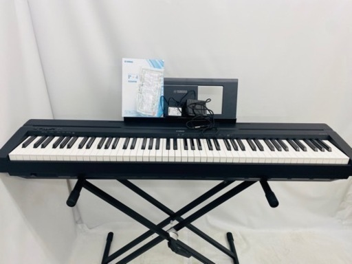 美品 YAMAHA ヤマハ P-45B 2020年製 専用スタンド 椅子付き 取説付 デジタルピアノ 電子ピアノ 88鍵 音出し確認済み 楽器 鍵盤楽器、ピアノ