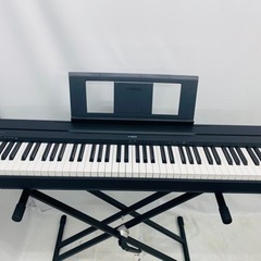 美品 YAMAHA ヤマハ P-45B 2020年製 専用スタンド 椅子付き 取説付 デジタルピアノ 電子ピアノ 88鍵 音出し確認済み 楽器 鍵盤楽器、ピアノの画像