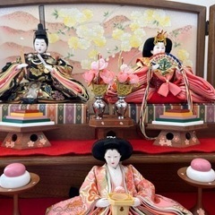 ひな祭り雛人形京雛の画像