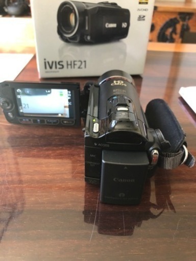 《受け渡し予定者決まりました》HDビデオカメラCanon IVIS HF21