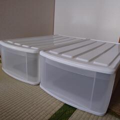 衣装ケース 収納ケース 2個セットの画像