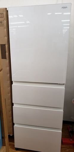 AQUA 2023 年製 368Ｌ4ドア冷蔵庫 AQR-VZ37N(W)-1形