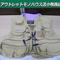パズデザイン ベスト 渓流 Sサイズ カーキ色 Pazdesig...