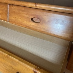 【受け渡し済】収納棚 ロータンスの画像