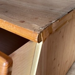 【受け渡し済】収納棚 ロータンスの画像