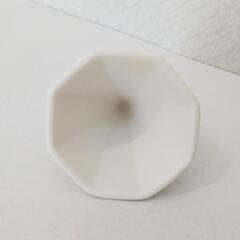 開運・浄化に  盛り塩用 八角形 型・皿 3点セットの画像