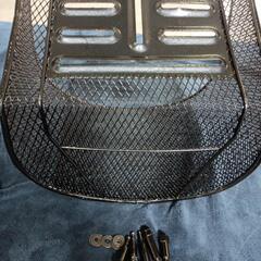277fk バイクパーツセンター 汎用フロントバスケット 前カゴ スクーター用 の画像