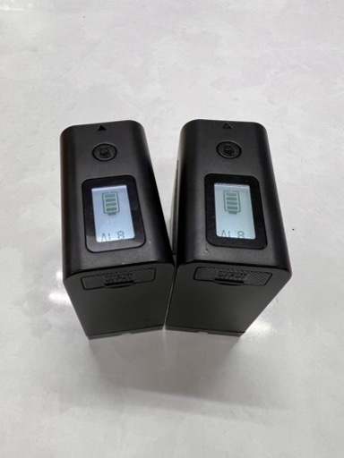 バッテリー 2個セット 8800mAh LCD残量表示