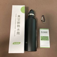 ALNAE 水筒 750ml スポーツボトル 真空断熱 保温保冷...