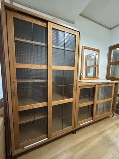 a. dépêche'  アデペシュ　棚　キャビネット　無垢材　オーク