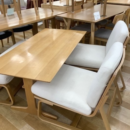 【トレファク ラパーク岸和田店】無印良品 ベンチダイニング4点セット　入荷しました。