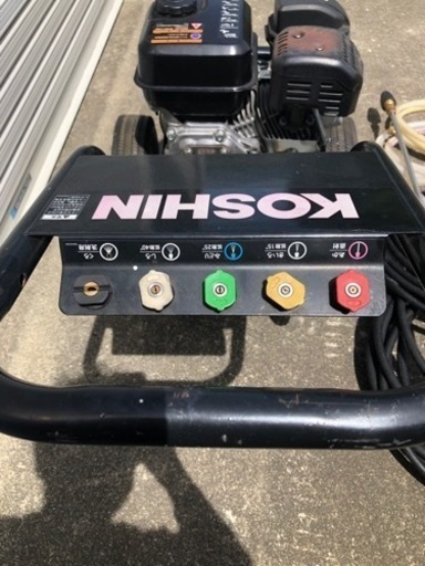 《受け渡し者きまりました》エンジン高圧洗浄機(JCE-1510K)