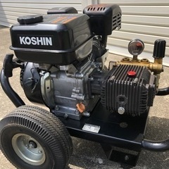 《受け渡し者きまりました》エンジン高圧洗浄機(JCE-1510K)の画像
