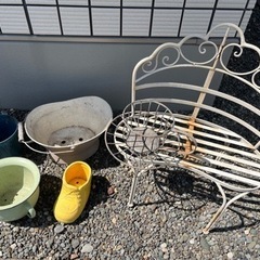 プランター6点　ガーデニングの画像