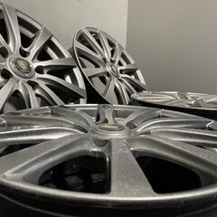 MANARAY SPORT ES マナレイスポーツ 社外ホイール 16インチ 4本 6.5J5HPCD114.3+42 プリウスα SAI等　(MHD145)クレジットカード QRコード決済可能