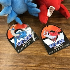 ◇ドリーム尼崎1号館◇ 【ジモティー割引対象商品】 ポケモンセンター限定 ラティアス＆ラティオス ぬいぐるみセットの画像