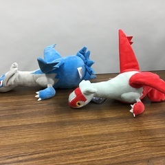 ◇ドリーム尼崎1号館◇ 【ジモティー割引対象商品】 ポケモンセンター限定 ラティアス＆ラティオス ぬいぐるみセットの画像