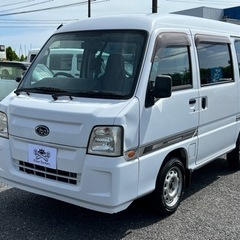 ★支払い総額 17.8万★スバル サンバーバン タイベル交換済み！車検2年付き！下取り、配送可能！の画像