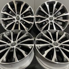 シ*ラ様 【バリ溝】ランクルプラド 純正ホイール 美品 バリ溝】トヨタ 150 ランドクルーザープラド 70th TX-L