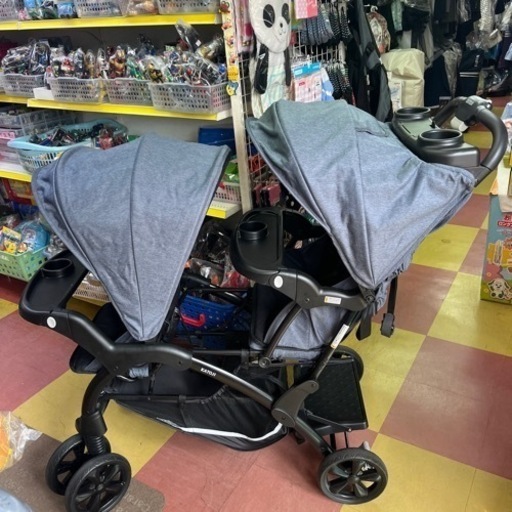 2人乗りベビーカー