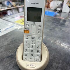 🔅オススメ品🔅デジタルコードレス電話機 子機1台 シャープ SH...
