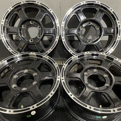 社外ホイール 16インチ 4本 6.5J6HPCD139.7+3...