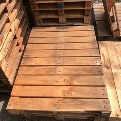 お話し中です]木製パレット