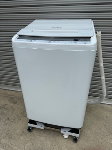 分解清掃済み✨HITACHI 日立⭐️洗濯機　BEATWASH   2021年製　BW-V80F