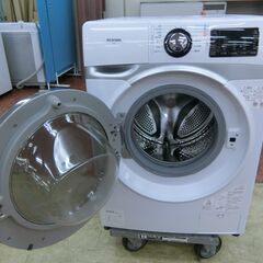 ID 178465　ドラム式洗濯機7.5K　乾燥機能無し　アイリスオーヤマ　２０１８年　HD71-WSの画像