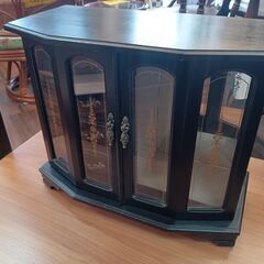 アンティーク調　ジュエリーケース　宝石箱　オルゴール付き　黒　ブ...