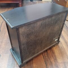 アンティーク調　ジュエリーケース　宝石箱　オルゴール付き　黒　ブラック　サイズ（約）幅34×奥16.5×高28　　■近隣配送無料 買取GO‼　栄和店の画像
