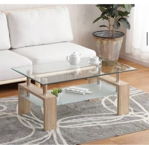 ガラステーブル 家具 テーブル センターテーブル