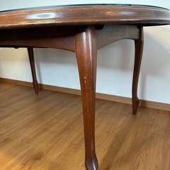 maruni ダイニングテーブル ベルサイユ 伸長式 猫脚