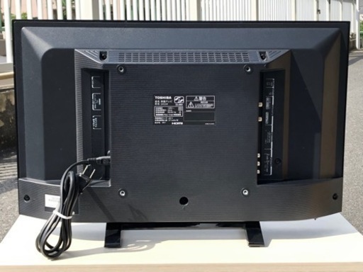 (ジ56)値下げしました‼️¥11000(税込) REGZA 24V型 ハイビジョン液晶テレビ レグザ 24S24 外付けHDD 裏番