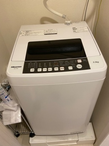OS DY AB-176 20220114-763 　高年式 Hisense/全自動洗濯機　HW-T55C 洗濯5.5kg 2020年製