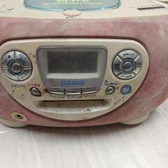CASIO　カシオ　MDH-6ミニCD.MDラジカセ　動作確認済