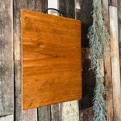 木製トレー取っ手付き✩.*˚の画像