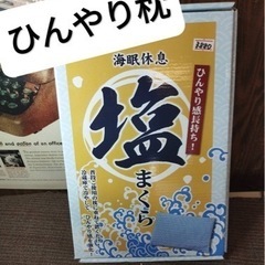 新品✨ひんやり長持ち！塩まくら