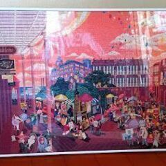 ジグソーパズル  完成品  額縁つき 「メラニー・ケント」作