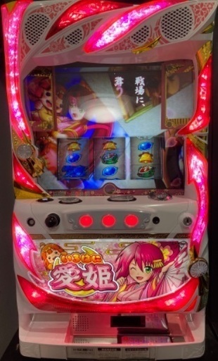 jnbqt397【引取限定】パチスロ キャビネット データランプ スロット台 2台 パチスロキャビネット データカウンター付