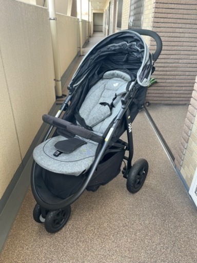 ほぼ新品！KATOJI Joie ベビーカー ライトトラックスエア トラベルシステム