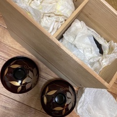 木箱入　お椀　吸物椀　10個　の画像