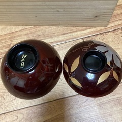 木箱入　お椀　吸物椀　10個　の画像