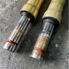 AF35ディオ金フロントフォークの画像