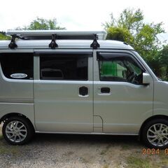 エブリィPC,DA17、4WD！手作り！車中泊仕様！200Wソーラー！軽キャンピングカー！の画像