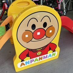 アンパンマン 滑り台 室内遊び 組み立て式 赤系 すべり台 札幌市手稲区の画像