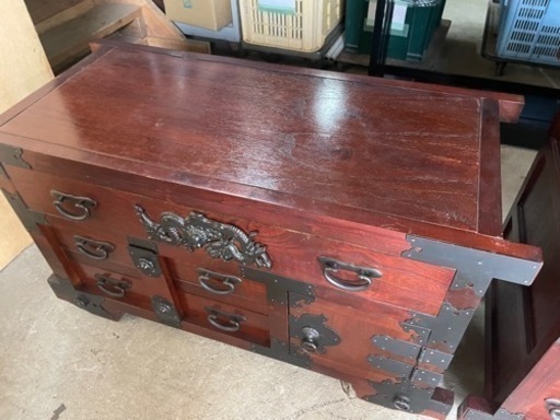 ②箪笥 船箪笥 タンス　家具 収納家具 キャビネット